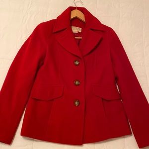Red Michael Kors size 2 petite jackets